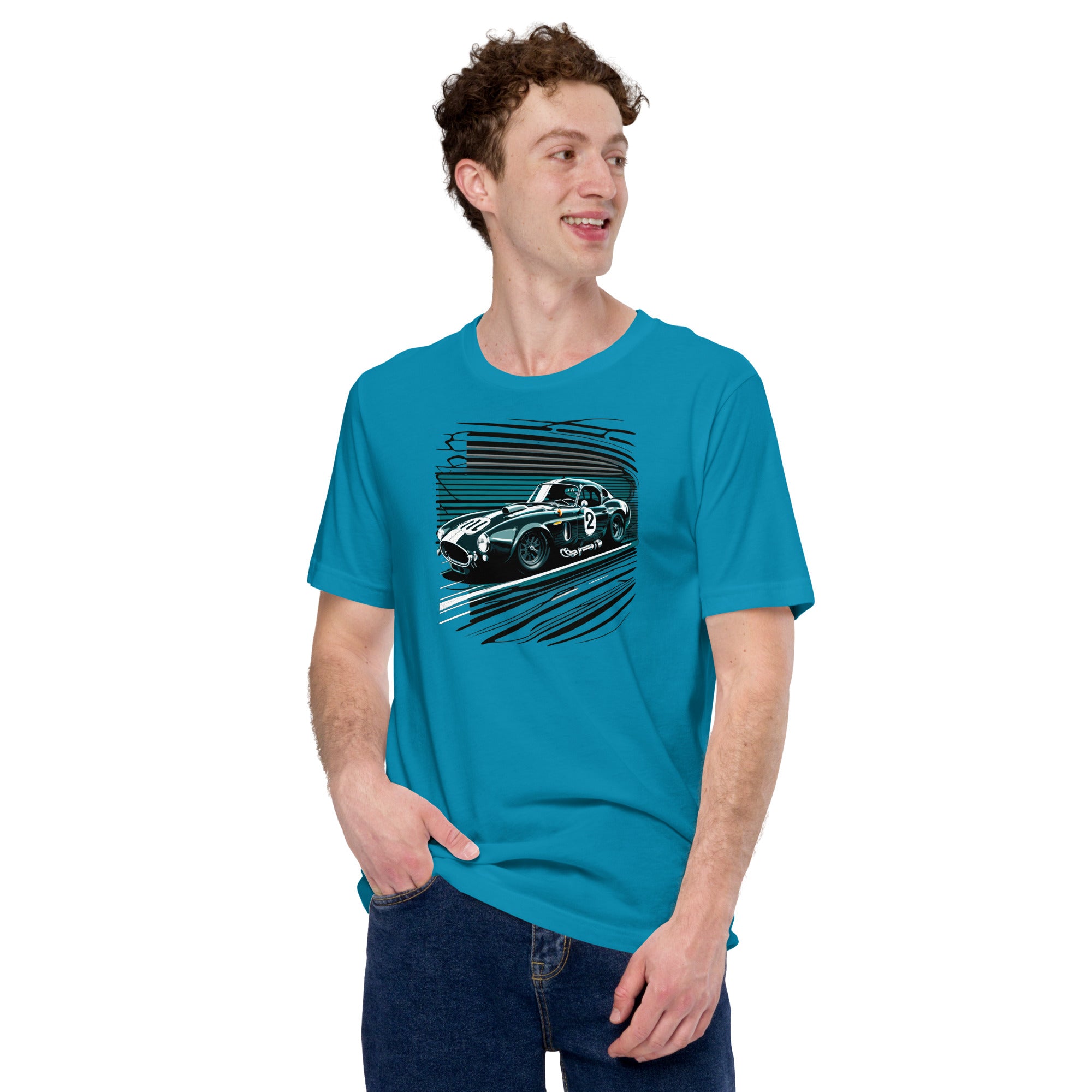 1965 Shelby Cobra Race Track Apparel - Men's Shirt